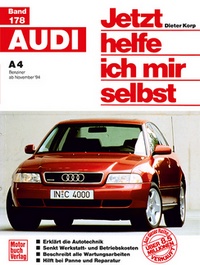 Audi A 4 - Benziner ab November '94 // Reprint der 1. Auflage 1995