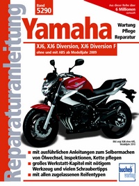 Yamaha  - XJ6, XJ6 Diversion, XJ6 Diversion F ohne und mit ABS ab 2009